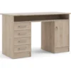 Skånska Möbelhuset Function Plus Skrivbord 126 X 55 X 75,6 Cm - Hickory -Stolar affär 8e67cbd435bec3b1231b3365176deabc8c