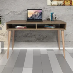 Skånska Möbelhuset Novo Skrivbord 120x60 Cm - Valnöt -Stolar affär 8f3c16d907808f838451dafaf144855ac6