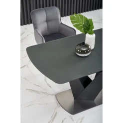 Skånska Möbelhuset Baritone Matbord 160-200 Cm - Grå -Stolar affär 8fe7f19e4cdb2d140bef2e5f6cb429679f