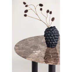 Skånska Möbelhuset Havsten Matbord Ø106 Cm - Brun/svart -Stolar affär 8febdc04e09c930545ee2f633f8fe0cd33