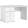 Skånska Möbelhuset Paris Skrivbord 130 X 61,5 Cm - Vit -Stolar affär 90a5c6e8481084ec296d67574cd7c49436