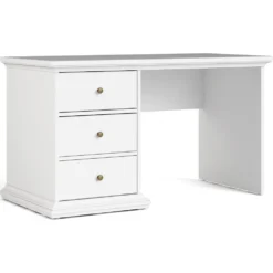 Skånska Möbelhuset Paris Skrivbord 130 X 61,5 Cm - Vit
