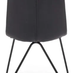 Skånska Möbelhuset Veronika Matstol - Ljusgrå/svart (Tyg/PU) -Stolar affär 90b1ed00069c8fe3c1eb29d755a4ea931a