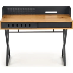 Skånska Möbelhuset Stalas Skrivbord 110x51 Cm - Ek/svart -Stolar affär 914bb884da21d7229c35c34e4174f8d449