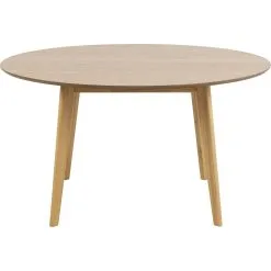Skånska Möbelhuset Roxby Matbord Ø140 Cm - Ek -Stolar affär 9179f6faf41c1068248620562f85fe2d6e