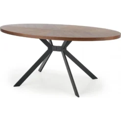 Skånska Möbelhuset Ticino Matbord - Valnöt/svart -Stolar affär 91ef8e6dcdf36973b0c71d346d1b468e4b