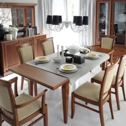 Skånska Möbelhuset Forsbacka Matbord 160-200 X 90 Cm - Kastanj -Stolar affär 92c139f681775dabaab03c7acb09976bdf