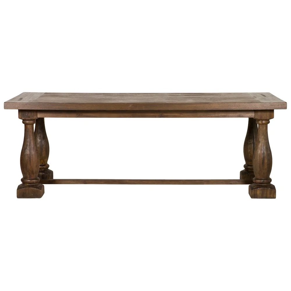 Skånska Möbelhuset Lamier Brunbetsat Matbord 220x100 Cm 4 Skånska Möbelhuset Lamier Brunbetsat Matbord 220x100 Cm - Bild 2