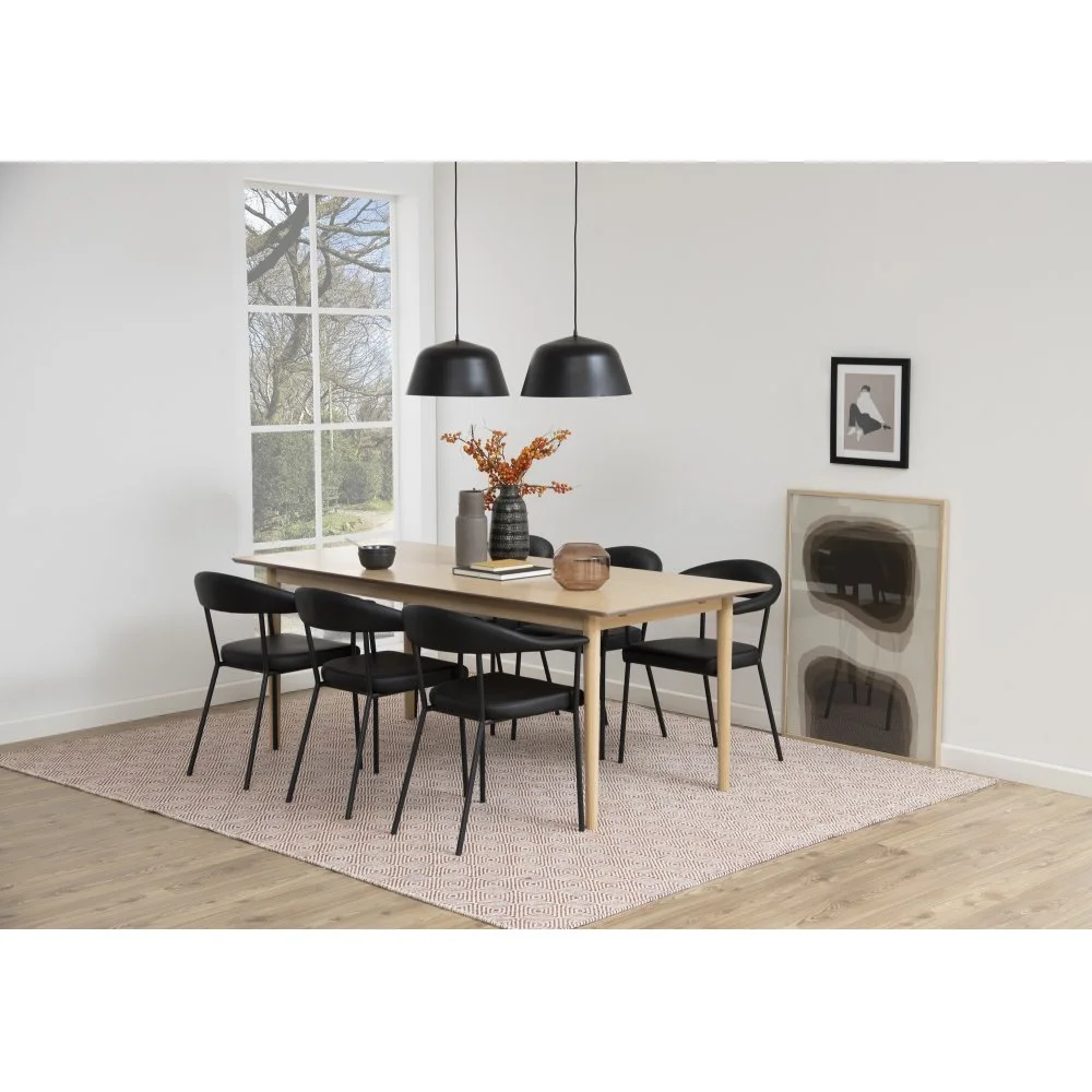 Skånska Möbelhuset Ava Karmstol - Svart 8 Skånska Möbelhuset Ava Karmstol - Svart - Bild 6