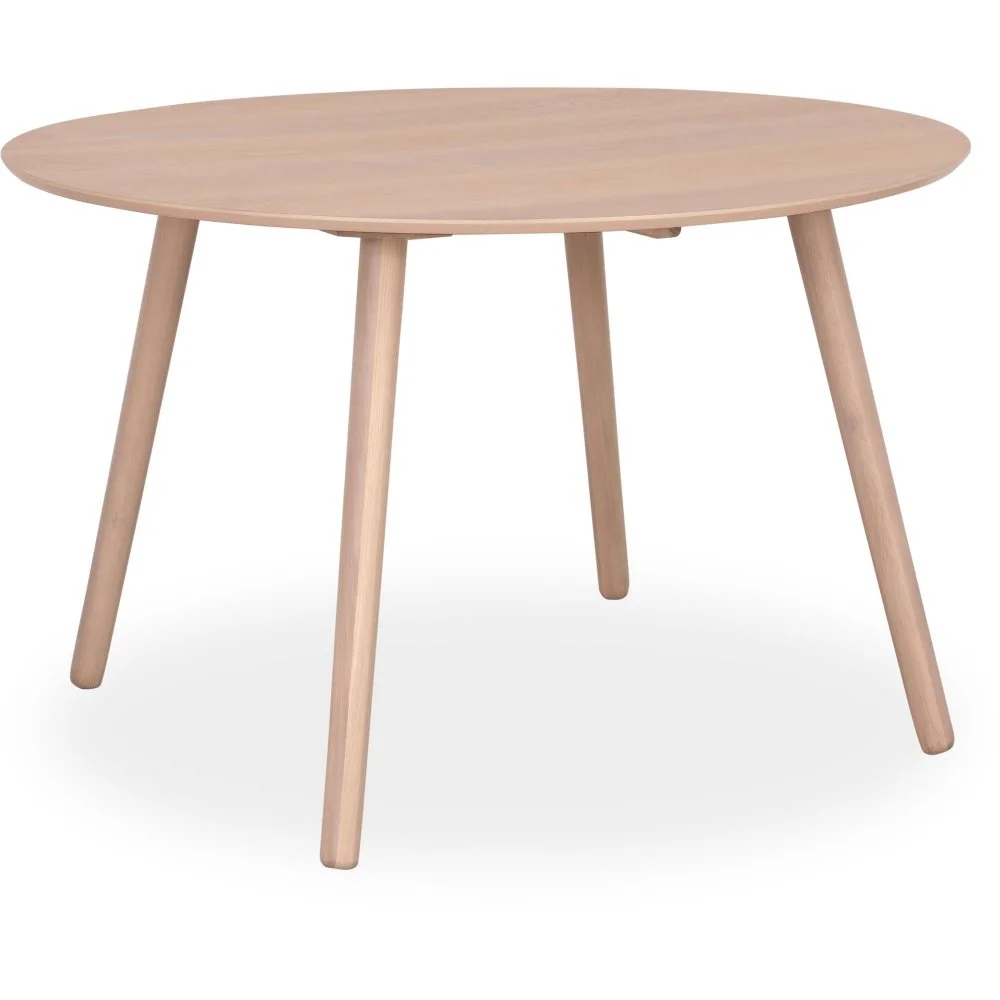 Skånska Möbelhuset Rosvik Runt Matbord 120 Cm - Vitoljad Ekfanér 3 Skånska Möbelhuset Rosvik Runt Matbord 120 Cm - Vitoljad Ekfanér