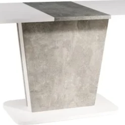 Skånska Möbelhuset Calipso Matbord 110-145 Cm - Vit/grå