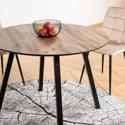 Skånska Möbelhuset Oakland Matbord 100 Cm - Valnöt/svart -Stolar affär 94d99e3e181f1acb29737b7804b96a265c