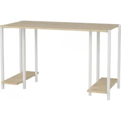 Skånska Möbelhuset Academy Skrivbord 125,2 X 60 Cm - Vit/ek -Stolar affär 958c37ba6a9d5a7b68225131944d162f9b