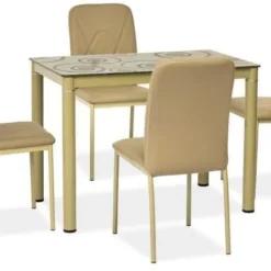 Skånska Möbelhuset Anastasia 100 Cm Matbord - Beige