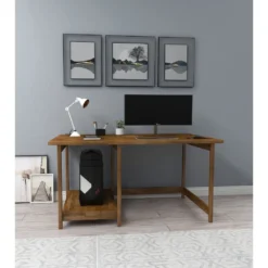 Skånska Möbelhuset Lina Skrivbord 120x55 Cm - Valnöt -Stolar affär 967a236607132c2a3d5fd3a1accc5996b3