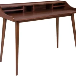 HOUSE NORDIC Hellerup Skrivbord 60x120 Cm - Valnöt Fanér