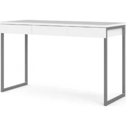 Skånska Möbelhuset Function Plus Skrivbord 125,8 X 51,6 X 76,5 Cm - Vit -Stolar affär 98362df8b42a7aa2842704c7b596b6b3ce