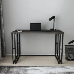 Skånska Möbelhuset Kane Skrivbord 120 X 60 Cm - Svart/mörkgrå -Stolar affär 98505f047cc3dccd7b099da38ed474aa75