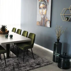 Skånska Möbelhuset Parade Matstol - Grön Sammet -Stolar affär 9873d950eee4c2fd36a27e63c8814198fc