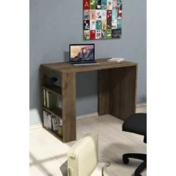 Skånska Möbelhuset Cool Skrivbord 90x50 Cm - Valnöt -Stolar affär 98d7c8cf49288c00e5611527d07aaf31ee