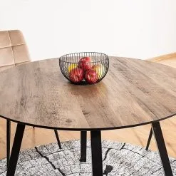 Skånska Möbelhuset Oakland Matbord 100 Cm - Valnöt/svart -Stolar affär 98eb6ceec4f7ccf39a03ed3a58662c78d5