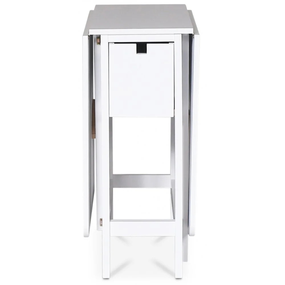 Skånska Möbelhuset Sandhamn Slagbord Med Låda 30/90/150 X 80 Cm - Vit 7 Skånska Möbelhuset Sandhamn Slagbord Med Låda 30/90/150 X 80 Cm - Vit - Bild 5