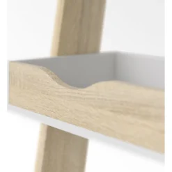 Skånska Möbelhuset Oslo Skrivbord 65 X 48 Cm - Vit/ek -Stolar affär 993f7e450f84acb5c2a29f77f6867daa2e