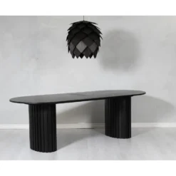 Skånska Möbelhuset PiPi Ovalt Matbord 240 Cm - Svartbets -Stolar affär 9945221345793e99a082ec65f5cf6733dd