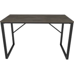 Skånska Möbelhuset Layton Skrivbord 120 X 60 Cm - Svart/mörkgrå -Stolar affär 995ea79501dc41d2b372d85188902180a2