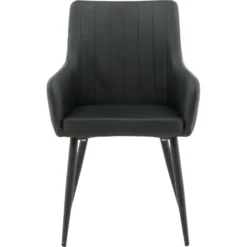 Skånska Möbelhuset Paolo Karmstol - Svart PU -Stolar affär 99d6b530ff4bfa585cc573f8ff875d52d4