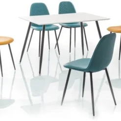 Skånska Möbelhuset Estrell 120 Cm Matbord - Vit/svart