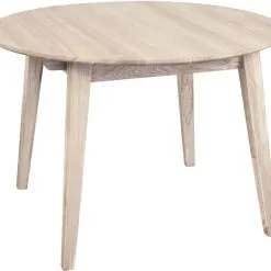 Skånska Möbelhuset Genova Matbord 110-160 Cm - Vitpigmenterad Ek