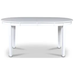 Skånska Möbelhuset Gåsö Ovalt Matbord Förlängningsbart 160-210 Cm - Vit -Stolar affär 9cbc554089f51aa62222f5ae1acee5321b