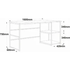 Skånska Möbelhuset Voyage Skrivbord 160x60 Cm - Furu -Stolar affär 9dd84c4e29294a7983438c7f34e6f40ca0