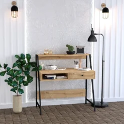 Skånska Möbelhuset Quiz Skrivbord 100x50 Cm - Ek -Stolar affär 9e03c7f7da479d54c2aa010a1cfc7019f1