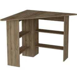 Skånska Möbelhuset Corner Hörnskrivbord 80x80 Cm - Valnöt -Stolar affär a025235b051a6b8d71d447cf5162c637f3