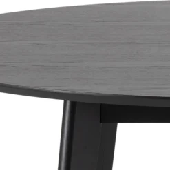 Skånska Möbelhuset Roxby Matbord Ø140 Cm - Svart -Stolar affär a05c7392aba28391c8dbd00d6b27870b29