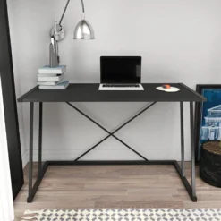 Skånska Möbelhuset Adelaide Skrivbord 114 X 60 Cm - Svart/antracit -Stolar affär a1ae6dd5473af47711e7adca86e58b5d90