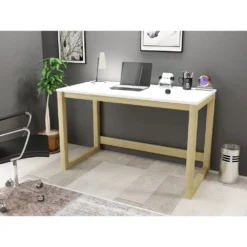 Skånska Möbelhuset Tone Skrivbord 120x60 Cm - Vit/furu -Stolar affär a2011003f12fa73fddd443c2dc35262777