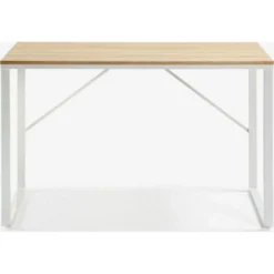 Skånska Möbelhuset Landi Skrivbord 120x60 Cm - Vit/ek -Stolar affär a2c8a497be84b33dbebb524778e38abe53