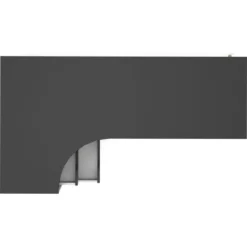 Skånska Möbelhuset Oslo Skrivbord 145 X 81 Cm - Vit/svart -Stolar affär a4c03ca124a4654575477b514d354d7d92