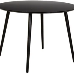 Skånska Möbelhuset Carisma Runt Matbord 110 Cm Högtryckslaminat - Svart