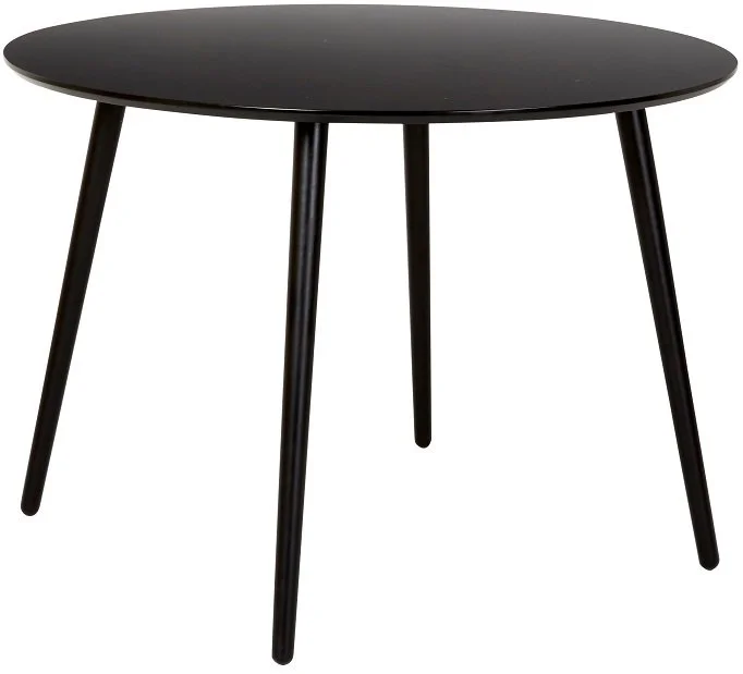Skånska Möbelhuset Carisma Runt Matbord 110 Cm Högtryckslaminat - Svart 3 Skånska Möbelhuset Carisma Runt Matbord 110 Cm Högtryckslaminat - Svart