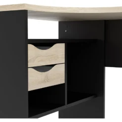 Skånska Möbelhuset Function Plus Skrivbord 145,1 X 81 X 76,8 Cm - Svart/ek -Stolar affär a5e4dbc0af1b4b199871c4a74a211c1a66