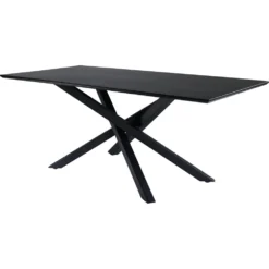 Skånska Möbelhuset Höganäs Matbord 180 Cm - Svart -Stolar affär a6221a7812a04454d12b6a004017e4d0b3