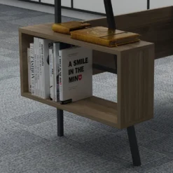 Skånska Möbelhuset Iommi Skrivbord 120x60 Cm - Antracit/valnöt -Stolar affär a6342576a02efe8a206ef2709ac1a7db85