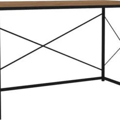 Skånska Möbelhuset Work Skrivbord 121x60 Cm - Valnöt/svart