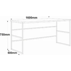 Skånska Möbelhuset Voyage Skrivbord 160x60 Cm - Furu -Stolar affär a6ca2d91730c56ca5cc5195fa384fdf37d