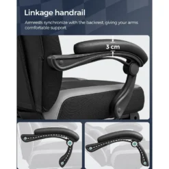 Skånska Möbelhuset Waldemar Kontorsstol - Svart/grå -Stolar affär a74ea303780b517dcd2be6016a081cb4ca