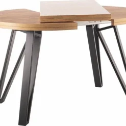 Skånska Möbelhuset Galaxy Matbord 100-168 X 100 Cm - Artisan Ek/svart -Stolar affär a7e038006e29c8a0814b12234a51015c5d